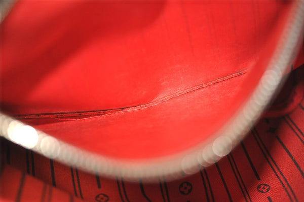 Authentic Louis Vuitton Damier Neverfull MM Shoulder Tote Bag N51105 LV 6251I