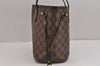 Authentic Louis Vuitton Damier Neverfull PM Shoulder Tote Bag N51109 LV 6270J