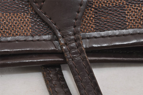 Authentic Louis Vuitton Damier Neverfull PM Shoulder Tote Bag N51109 LV 6270J