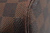 Authentic Louis Vuitton Damier Neverfull PM Shoulder Tote Bag N51109 LV 6270J