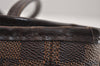 Authentic Louis Vuitton Damier Neverfull PM Shoulder Tote Bag N51109 LV 6270J