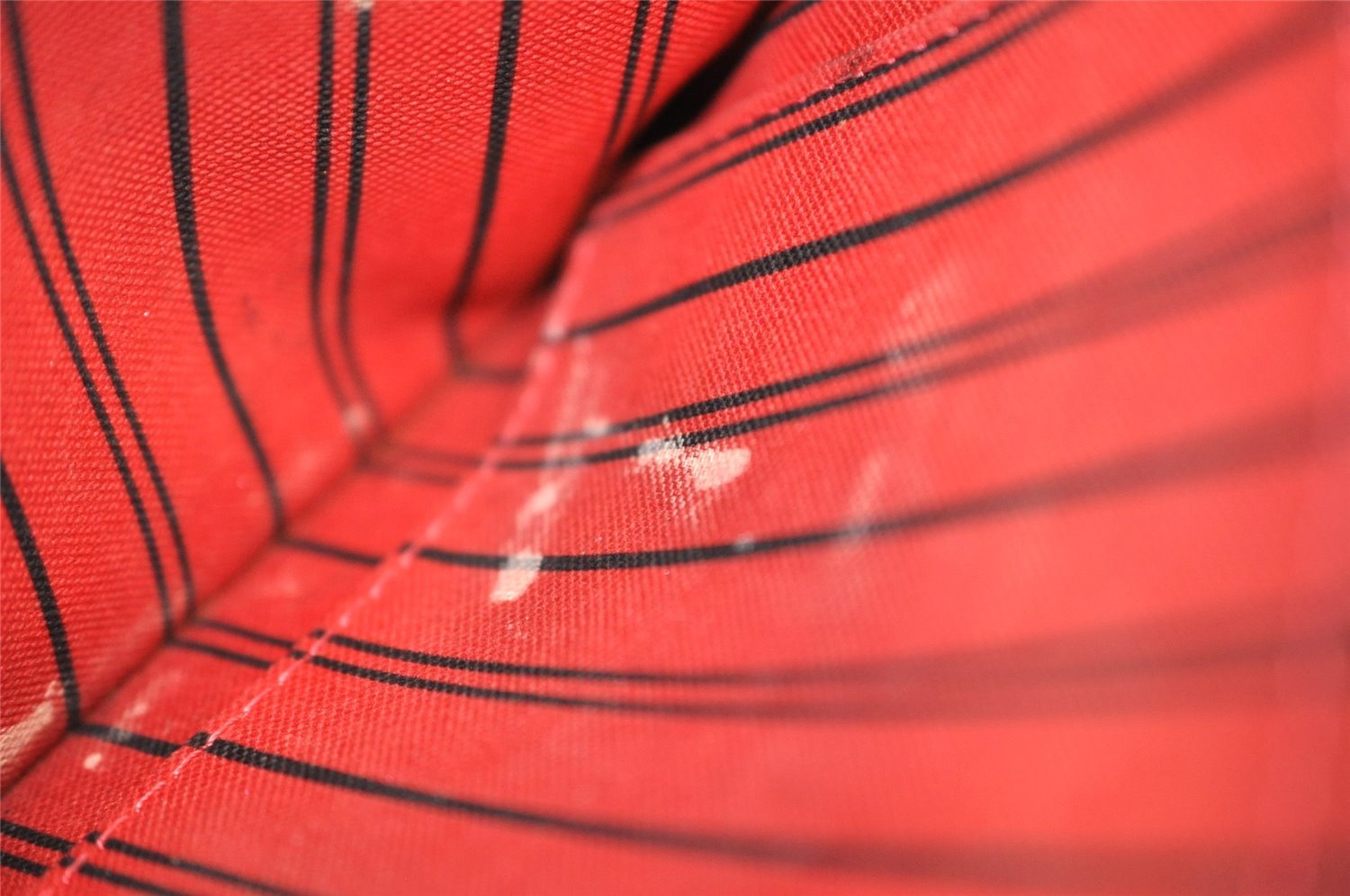 Authentic Louis Vuitton Damier Neverfull Pouch Purse Clutch Bag LV 6290I