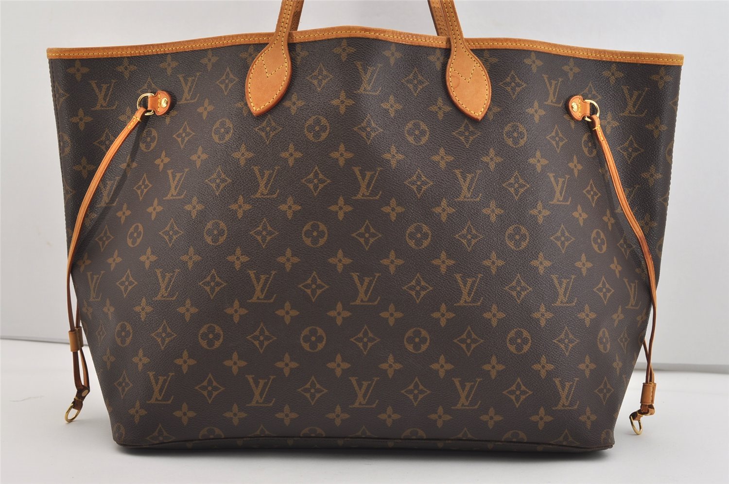 Authentic Louis Vuitton Monogram Neverfull GM Shoulder Tote Bag M40157 LV 6308J