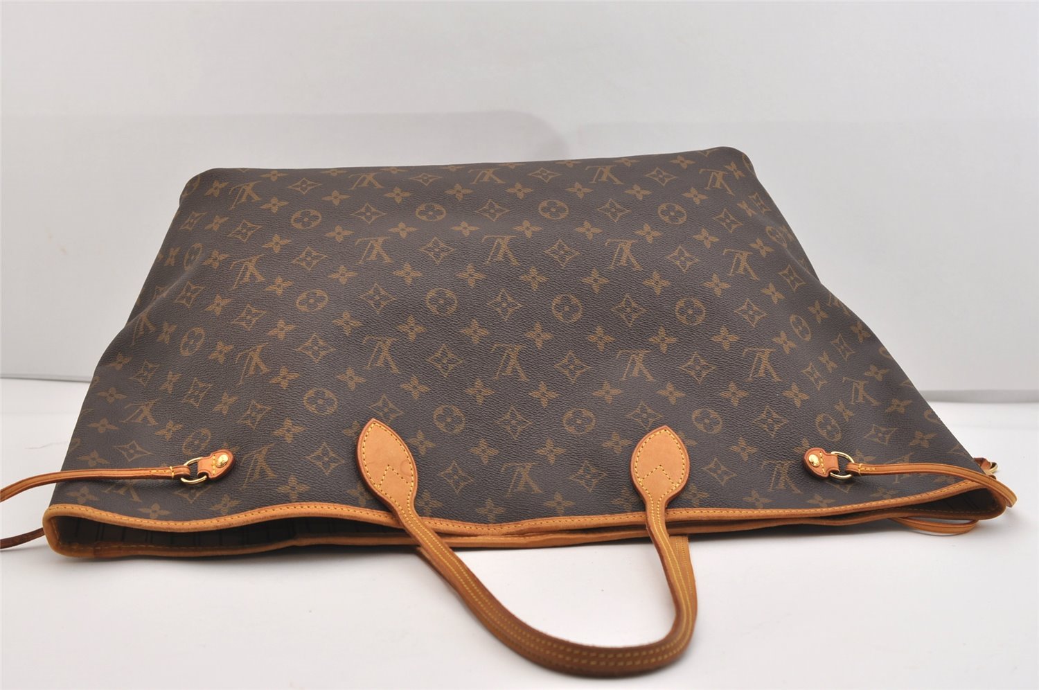 Authentic Louis Vuitton Monogram Neverfull GM Shoulder Tote Bag M40157 LV 6308J