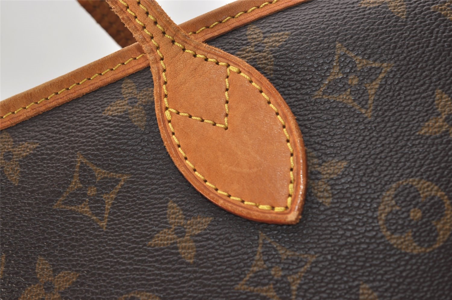 Authentic Louis Vuitton Monogram Neverfull GM Shoulder Tote Bag M40157 LV 6308J