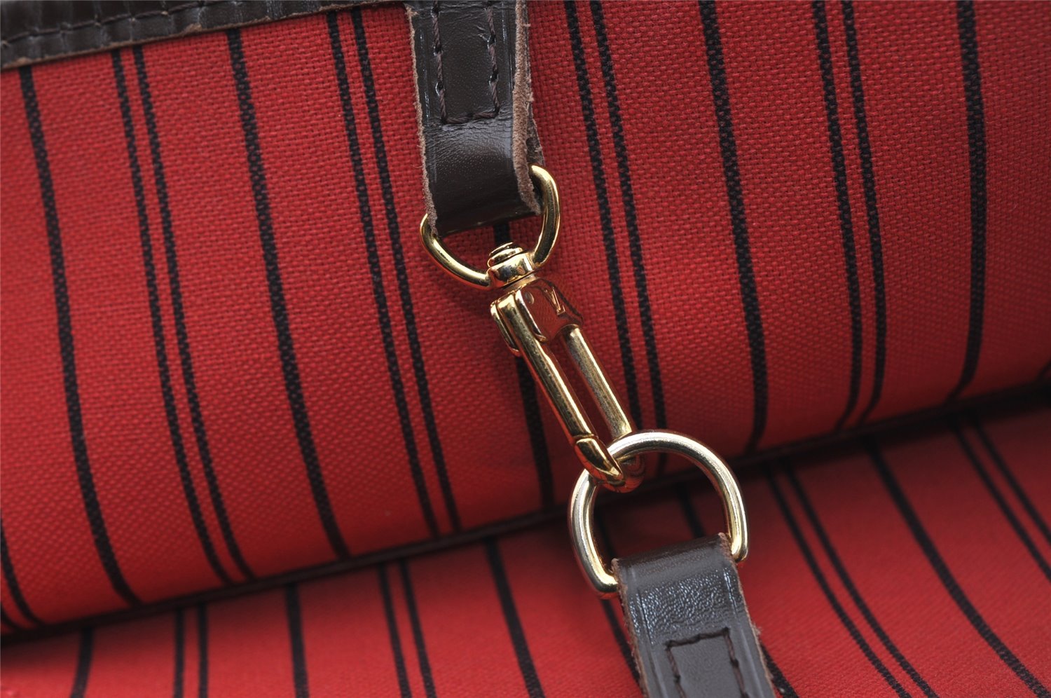 Authentic Louis Vuitton Damier Neverfull MM Shoulder Tote Bag N41358 LV 6345I