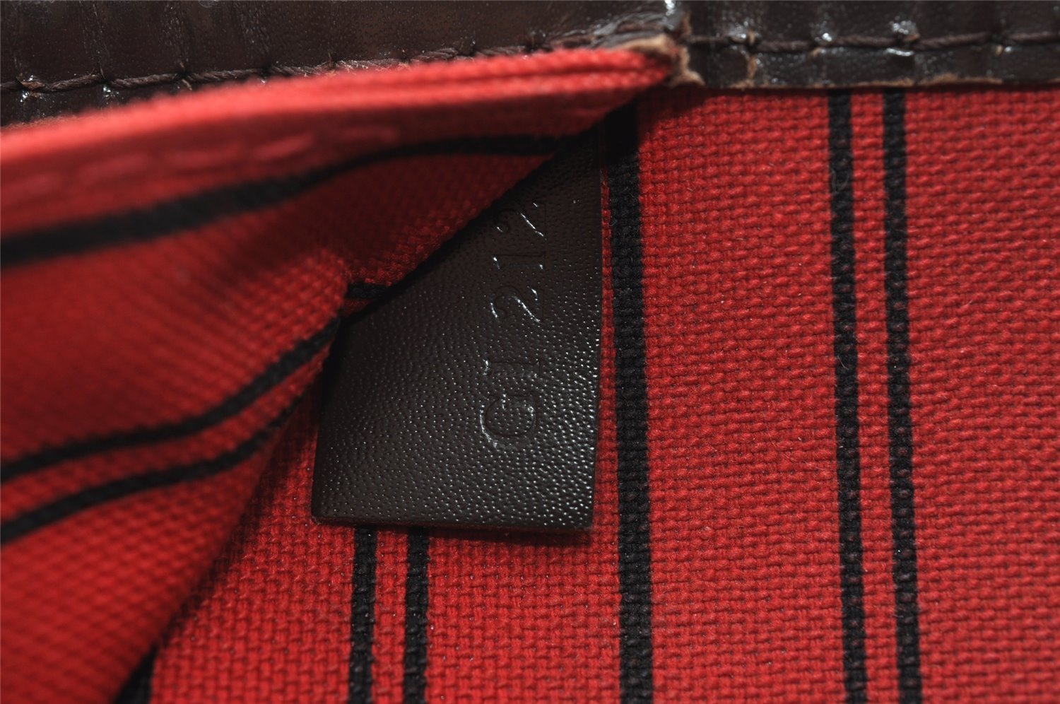 Authentic Louis Vuitton Damier Neverfull MM Shoulder Tote Bag N41358 LV 6345I