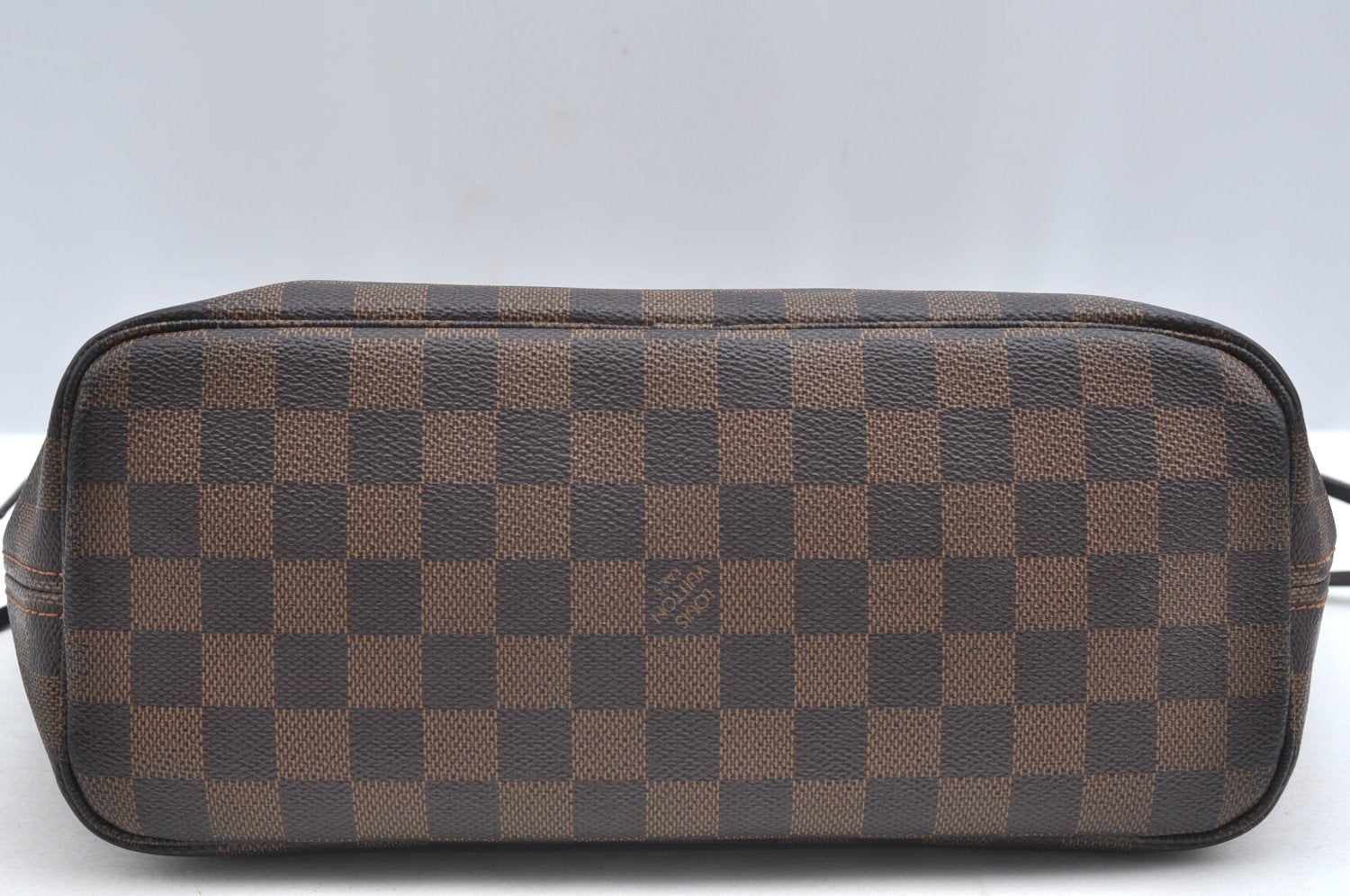 Authentic Louis Vuitton Damier Neverfull PM Shoulder Tote Bag N51109 LV 6460F
