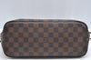 Authentic Louis Vuitton Damier Neverfull PM Shoulder Tote Bag N51109 LV 6460F