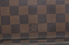 Authentic Louis Vuitton Damier Neverfull PM Shoulder Tote Bag N51109 LV 6460F