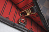 Authentic Louis Vuitton Damier Neverfull PM Shoulder Tote Bag N51109 LV 6460F