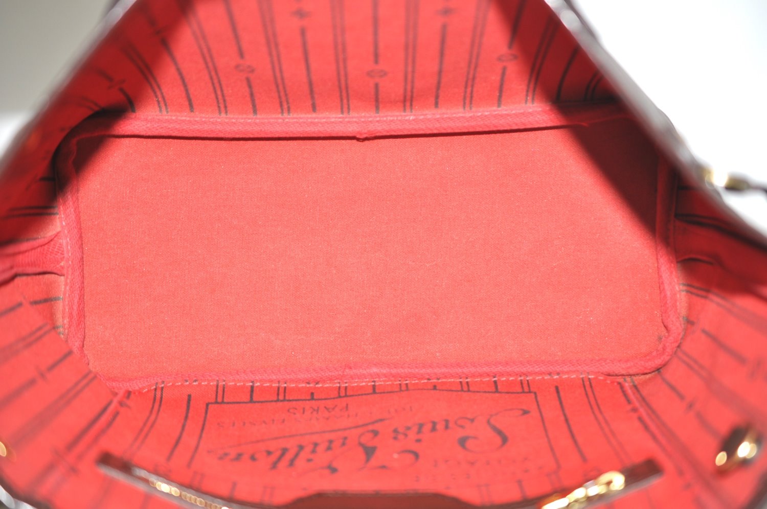 Authentic Louis Vuitton Damier Neverfull PM Shoulder Tote Bag N51109 LV 6460F