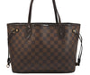 Authentic Louis Vuitton Damier Neverfull PM Shoulder Tote Bag N51109 LV 6543J