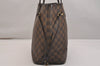 Authentic Louis Vuitton Damier Neverfull MM Shoulder Tote Bag N51105 LV 6781J