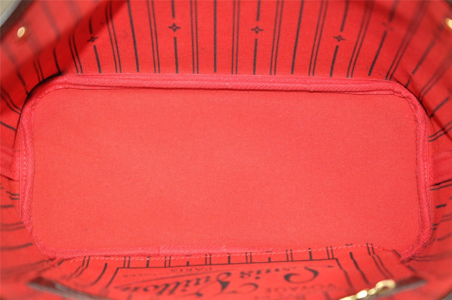 Authentic Louis Vuitton Damier Neverfull PM Shoulder Tote Bag N51109 LV 7011I