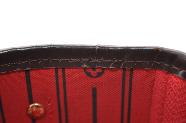 Authentic Louis Vuitton Damier Neverfull PM Shoulder Tote Bag N51109 LV 7011I