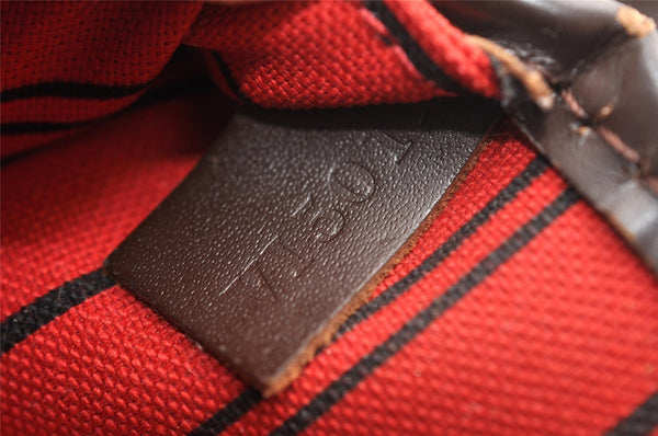 Authentic Louis Vuitton Damier Neverfull PM Shoulder Tote Bag N51109 LV 7011I