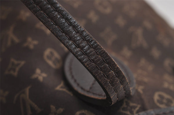 Authentic Louis Vuitton Monogram Idylle Neverfull MM Tote Bag M40513 Brown 7019J