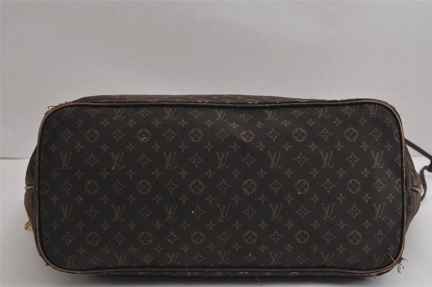 Authentic Louis Vuitton Monogram Idylle Neverfull MM Tote Bag M40513 Brown 7019J