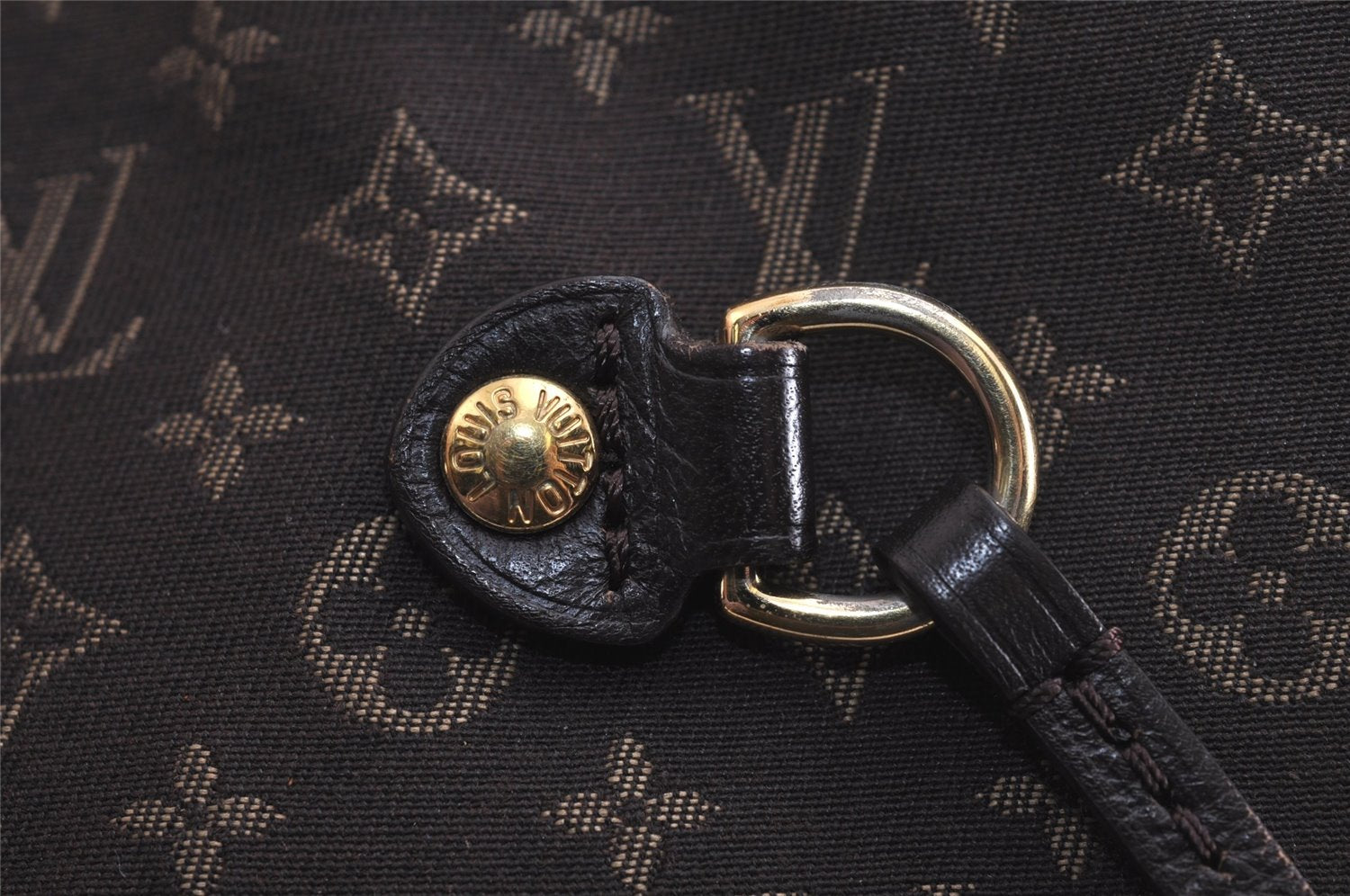 Authentic Louis Vuitton Monogram Idylle Neverfull MM Tote Bag M40513 Brown 7019J