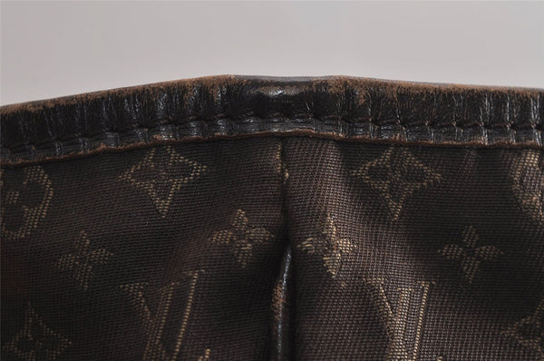 Authentic Louis Vuitton Monogram Idylle Neverfull MM Tote Bag M40513 Brown 7019J