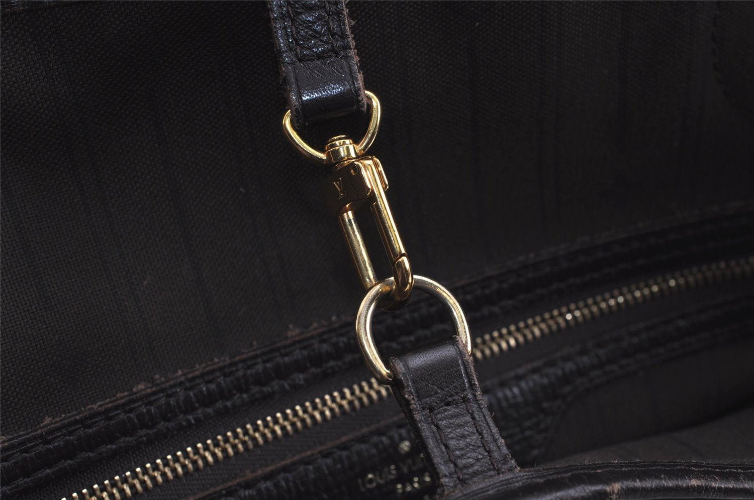 Authentic Louis Vuitton Monogram Idylle Neverfull MM Tote Bag M40513 Brown 7019J
