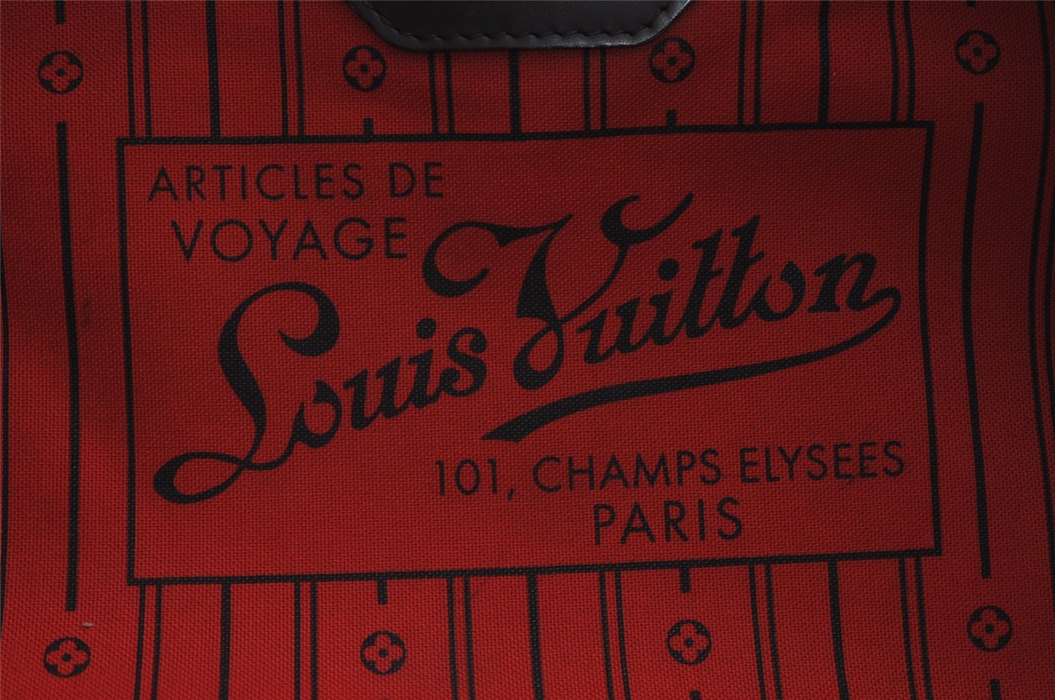 Authentic Louis Vuitton Damier Neverfull GM Shoulder Tote Bag N51106 LV 7022I