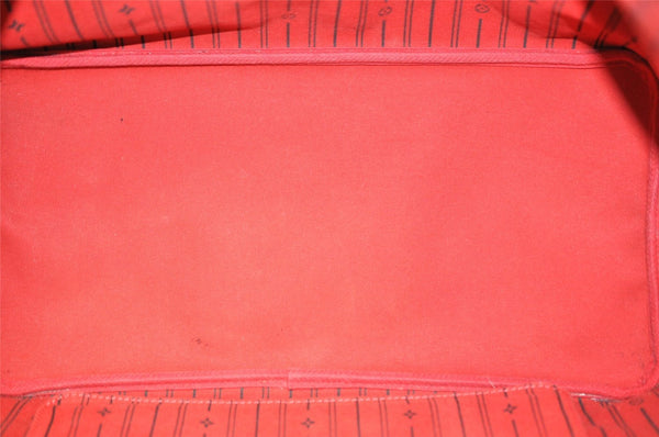 Authentic Louis Vuitton Damier Neverfull GM Shoulder Tote Bag N51106 LV 7022I