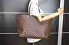Authentic Louis Vuitton Damier Neverfull GM Shoulder Tote Bag N51106 LV 7022I