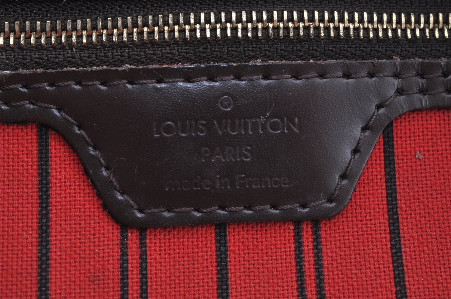 Authentic Louis Vuitton Damier Neverfull PM Shoulder Tote Bag N51109 LV 7023I