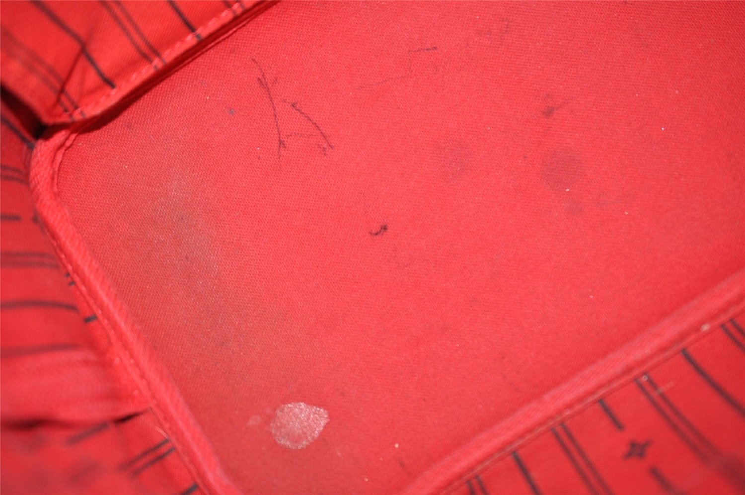 Authentic Louis Vuitton Damier Neverfull MM Shoulder Tote Bag N51105 LV 7025I