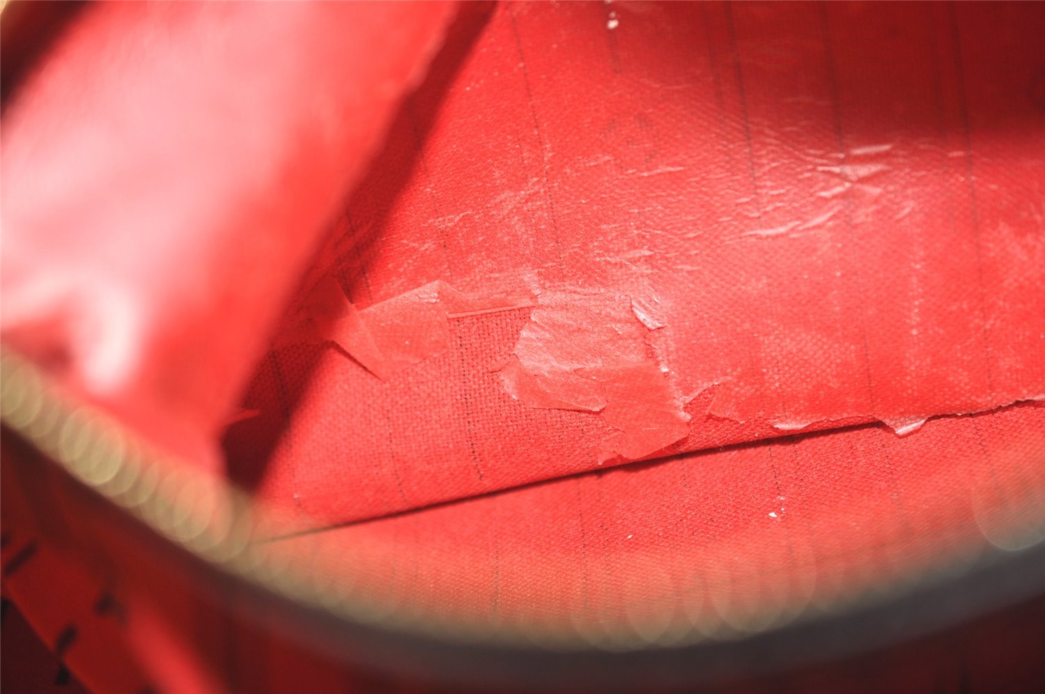 Authentic Louis Vuitton Damier Neverfull MM Shoulder Tote Bag N51105 LV 7025I