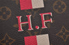 Authentic Louis Vuitton Mon Monogram Initial Neverfull PM Tote Bag LV 7258J