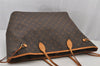 Authentic Louis Vuitton Monogram Neverfull GM Shoulder Tote Bag M40157 LV 7441J