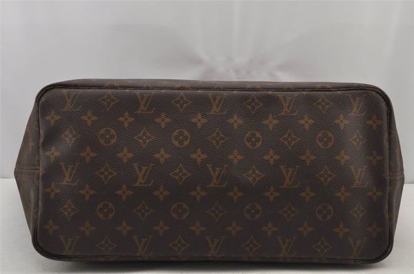 Authentic Louis Vuitton Monogram Neverfull GM Shoulder Tote Bag M40157 LV 7441J