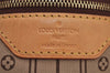 Authentic Louis Vuitton Monogram Neverfull GM Shoulder Tote Bag M40157 LV 7441J