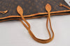 Auth Louis Vuitton Monogram Neverfull MM Shoulder Tote Bag M40156 Junk 8837J