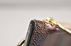 Auth Louis Vuitton Damier Neverfull Pouch Purse Clutch Rose Ballerine Pink 9510J