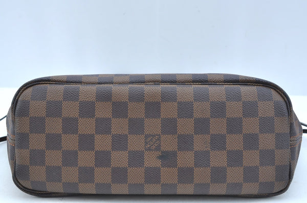 Authentic Louis Vuitton Damier Neverfull PM Shoulder Tote Bag N51109 LV 9711H