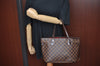 Authentic Louis Vuitton Damier Neverfull PM Shoulder Tote Bag N51109 LV 9711H