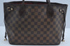 Authentic Louis Vuitton Damier Neverfull PM Tote Bag N51109 LV H5192
