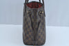 Authentic Louis Vuitton Damier Neverfull PM Tote Bag N51109 LV H5192