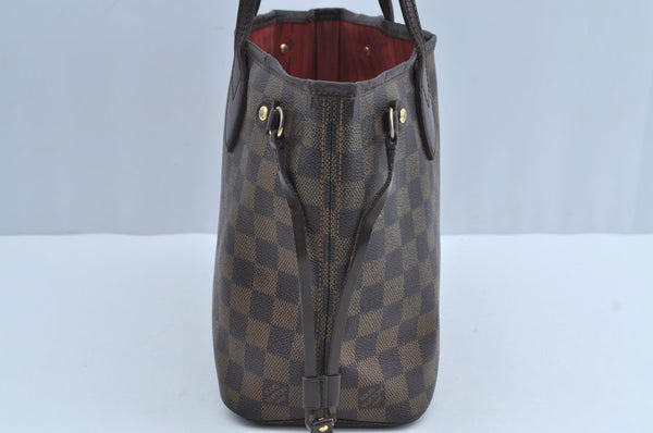 Authentic Louis Vuitton Damier Neverfull PM Tote Bag N51109 LV H5192