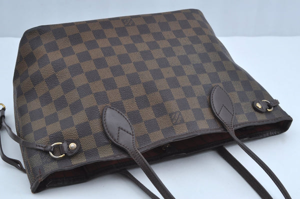 Authentic Louis Vuitton Damier Neverfull PM Tote Bag N51109 LV H5192
