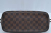 Authentic Louis Vuitton Damier Neverfull PM Tote Bag N51109 LV H5192