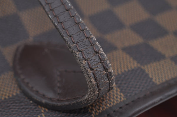 Authentic Louis Vuitton Damier Neverfull PM Tote Bag N51109 LV H5192
