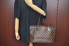 Authentic Louis Vuitton Damier Neverfull PM Tote Bag N51109 LV H5192