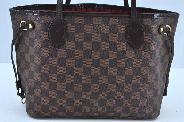 Authentic Louis Vuitton Damier Neverfull PM Shoulder Tote Bag N51109 LV K1993