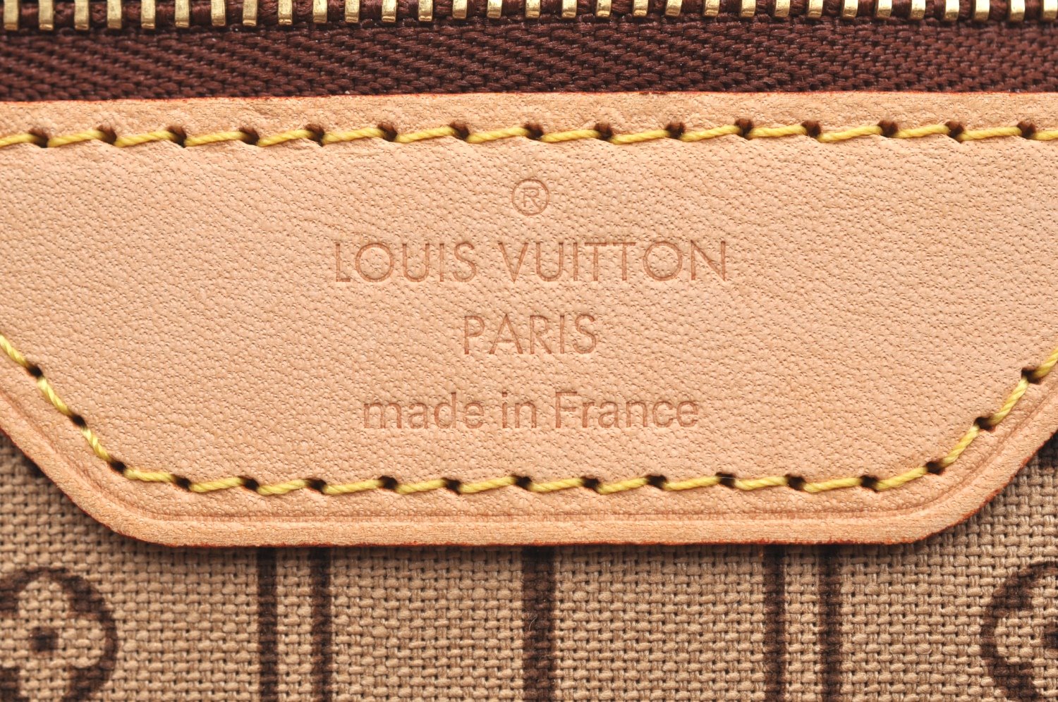 Authentic Louis Vuitton Monogram Neverfull MM Shoulder Tote Bag M40156 LV K4141