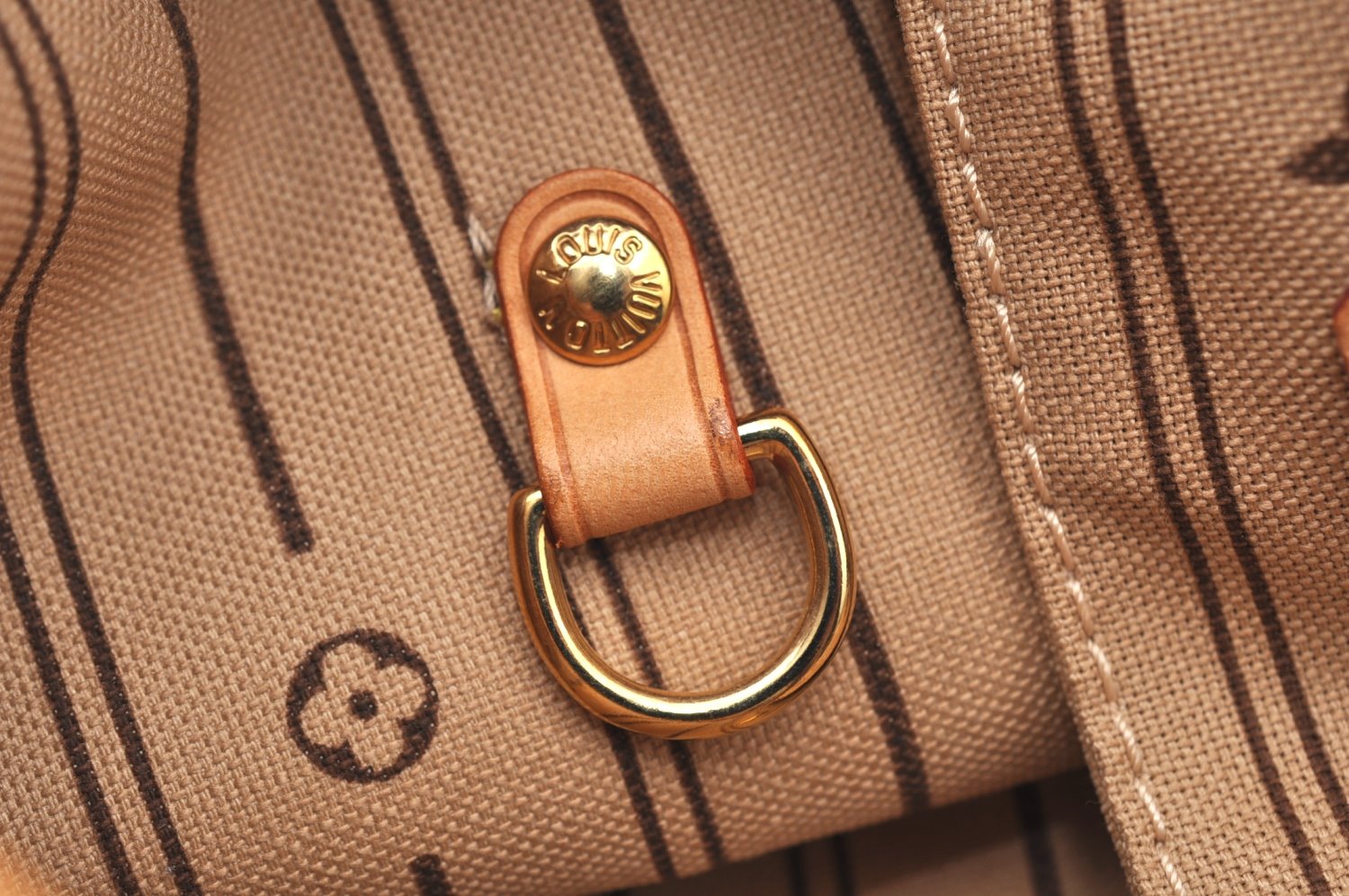 Authentic Louis Vuitton Monogram Neverfull MM Shoulder Tote Bag M40156 LV K4141